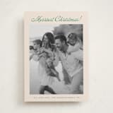 "Having Fun" - Holiday Cards in Lime by Carolyn MacLaren - Front