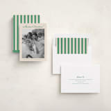 "Having Fun" - Holiday Cards in Lime by Carolyn MacLaren - Assembled