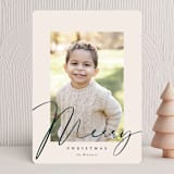 "Milk and Cookies" - Holiday Cards in Pine Needles by Carrie ONeal - Front