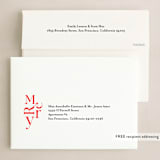 "Scrambled Merry" - Holiday Cards in Blush by Iveta Angelova - FREE Recipient Addressing