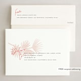 "Afterglow" - Holiday Cards in Cherry by Leia Matt - FREE Recipient Addressing