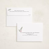"Teaberry Stained Glass" - Holiday Cards in Garland by Thomas Ward - FREE Recipient Addressing