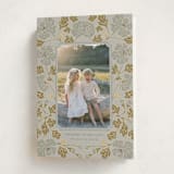 "Christmas Poppies" - Holiday Cards in Glacier by Tara Grangroth - Folded Card