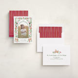 "Noelle" - Holiday Cards in Holly by Sarah Knight - Assembled
