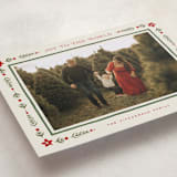 "Folk Border" - Holiday Cards in Garland by Wildfield Paper Co - Detail