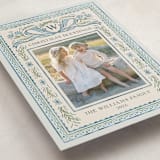 "Christmas Gift" - Holiday Cards in Blue Jay by Paper Sun Studio - Detail