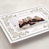 "Botanical Blessings" - Holiday Cards in Petal by Itsy Belle Studio - Detail