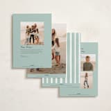 "a court of peace" - Holiday Cards in Cherry Wood by Grae - Back of Card Options