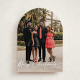 "Holiday Glee" - Holiday Cards in Ivory by Chris Griffith - Front