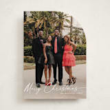 "Holiday Glee" - Holiday Cards in Ivory by Chris Griffith - Front