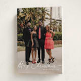 "Holiday Glee" - Holiday Cards in Ivory by Chris Griffith - Folded Card