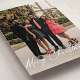 "Holiday Glee" - Holiday Cards in Ivory by Chris Griffith - Detail