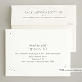 "Wonderful Edit" - Holiday Cards in Taupe by Sarah Brown - FREE Recipient Addressing