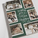 "Christmas Wish" - Holiday Cards in Tannenbaum by Design Lotus - Detail