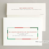 "Overprinted Plaid" - Holiday Cards in Holly Jolly by Jen Banks - FREE Recipient Addressing