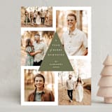 "A Year of Merry Memories" - Holiday Cards in Evergreen by Carrie ONeal - Front