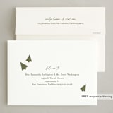 "A Year of Merry Memories" - Holiday Cards in Evergreen by Carrie ONeal - FREE Recipient Addressing