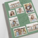 "Lots Of Stamps" - Holiday Cards in Wreath by Vera Lim - Detail