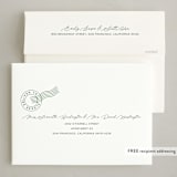 "Lots Of Stamps" - Holiday Cards in Wreath by Vera Lim - FREE Recipient Addressing