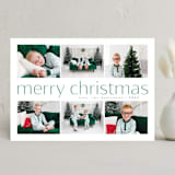 "Presents" - Holiday Cards in Mint by MC Designs - Front