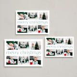 "Presents" - Holiday Cards in Mint by MC Designs - Formats Available
