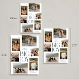 "Small Moments Big Joy" - Holiday Cards in Blue Spruce by Kate Ahn - Formats Available
