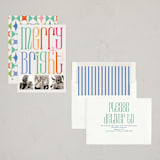 "Vintage Pop" - Holiday Cards in Sprinkles by Jackie Crawford - Assembled
