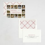 "Sweeping" - Holiday Cards in Cream by Lisa Assenmacher - Assembled