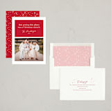 "A Christmas Miracle" - Holiday Cards in Santa's Underpants by Hudson meet Rose - Assembled