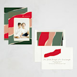 "Color punch" - Holiday Cards in Holly Berry by Creo Study - Assembled
