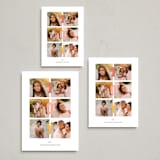 "Squared Joy" - Holiday Cards in Sunshine by Little Print Design - Formats Available