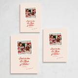 "St Nick of Time" - Holiday Cards in Winter Rose by Carrie ONeal - Formats Available