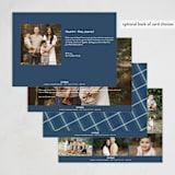 "Cheer From One & All" - Holiday Cards in Fresh Snow by Ashley DeMeyere - Back of Card Options
