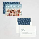 "Cheer From One & All" - Holiday Cards in Fresh Snow by Ashley DeMeyere - Assembled