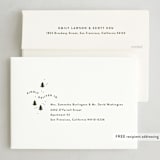 "Christmas Check" - Holiday Cards in Pine by Robert and Stella - FREE Recipient Addressing