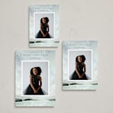 "Glacier Lake" - Holiday Cards in Mint by Holly Whitcomb - Formats Available