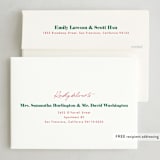 "The Fam" - Holiday Cards in Eggnog by Amy Kross - FREE Recipient Addressing