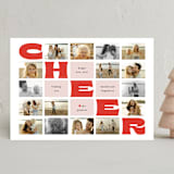 "Five by Five" - Holiday Cards in Christmas Candies by Up Up Creative - Front