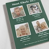 "Most Likely To" - Holiday Cards in Pine by Sarah Brown - Detail