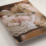 "very merry little Christmas" - Holiday Cards in Snowfall by Leah Ragain - Detail