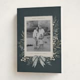 "Vintage Garland" - Holiday Cards in Juniper by Wildfield Paper Co - Folded Card