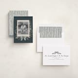 "Vintage Garland" - Holiday Cards in Juniper by Wildfield Paper Co - Assembled