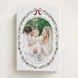 "Delicate Botanicals" - Holiday Cards in Mulled Wine by Susan Moyal - Folded Card