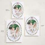 "Delicate Botanicals" - Holiday Cards in Mulled Wine by Susan Moyal - Formats Available