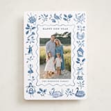 "Days of Christmas" - Holiday Cards in Snowflake by Sarah Knight - Front