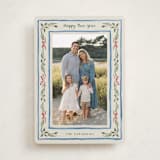 "Holiday Gingham" - Holiday Cards in Porcelain by Chris Griffith - Front