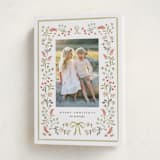 "Lafayette" - Holiday Cards in Sage by Melanie Kosuge - Folded Card