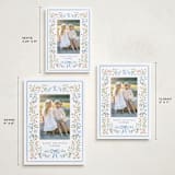 "Lafayette" - Holiday Cards in Blue Jay by Melanie Kosuge - Formats Available