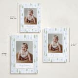 "Trees and bows" - Holiday Cards in Blue Jay by Creo Study - Formats Available