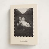 "nostalgic blessings" - Holiday Cards in Chardonnay by Sara Hicks Malone - Folded Card
